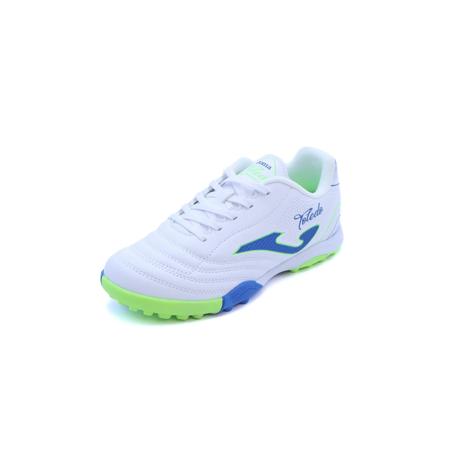 Tenis Joma Toledo Jr 2402 Blanco / Azul / Amarillo
