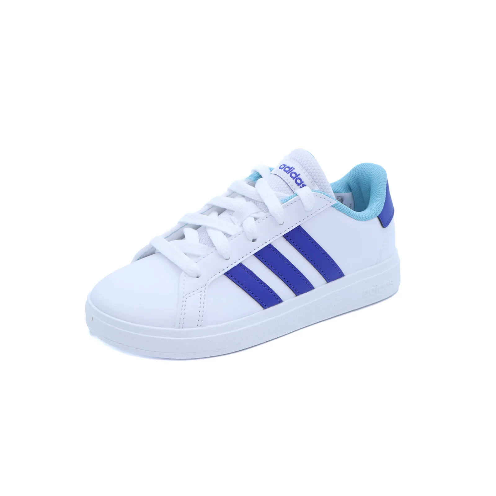 Tenis Adidas Grand Court Blanco / Azul