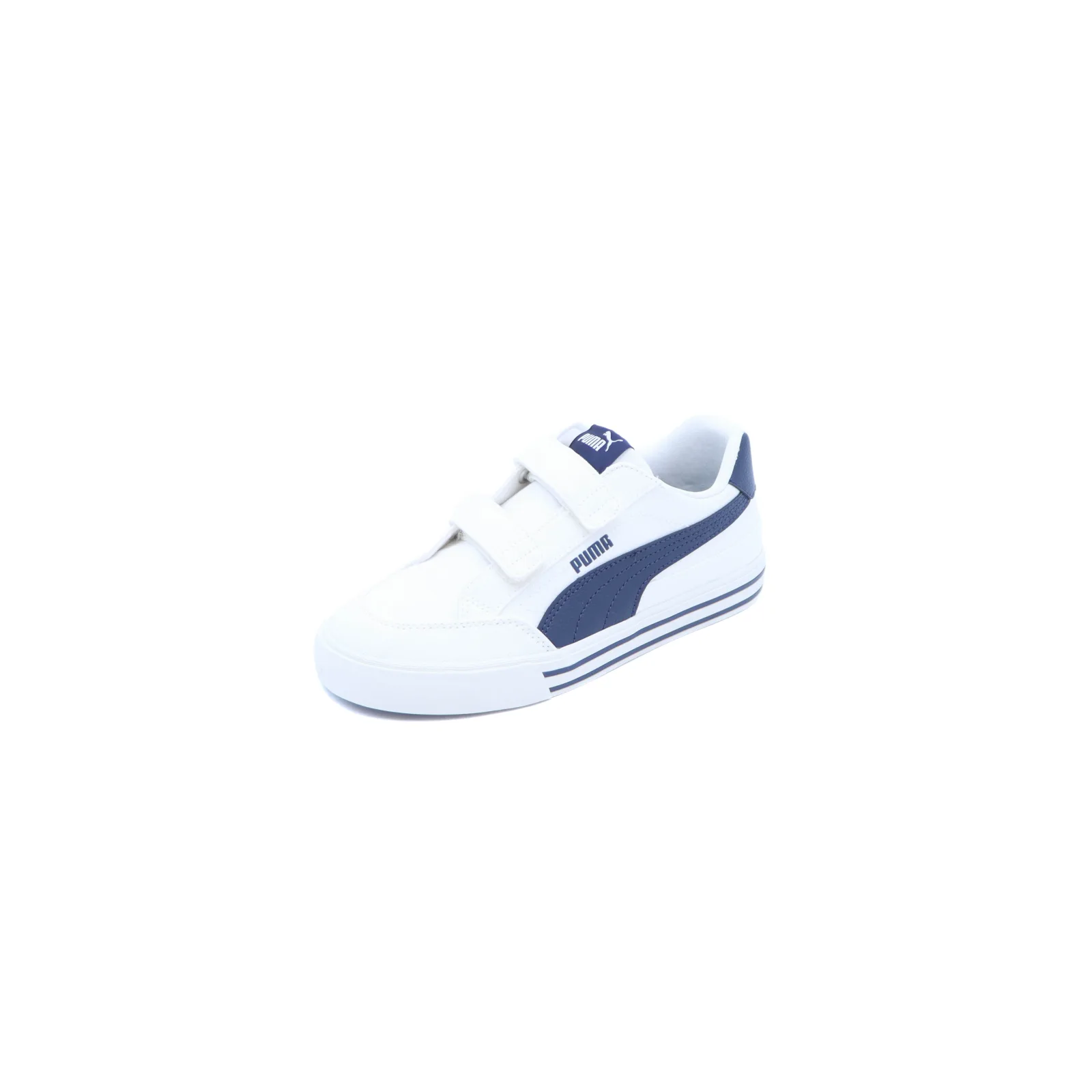 Tenis Puma Court Classic Blanco / Azul