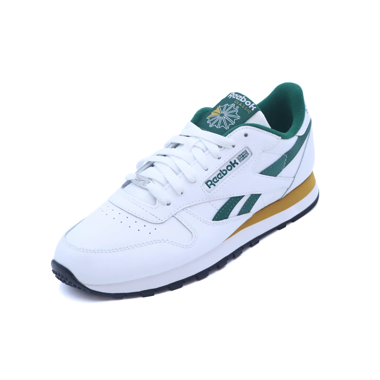 Tenis Reebok Classic Leather Blanco / Verde