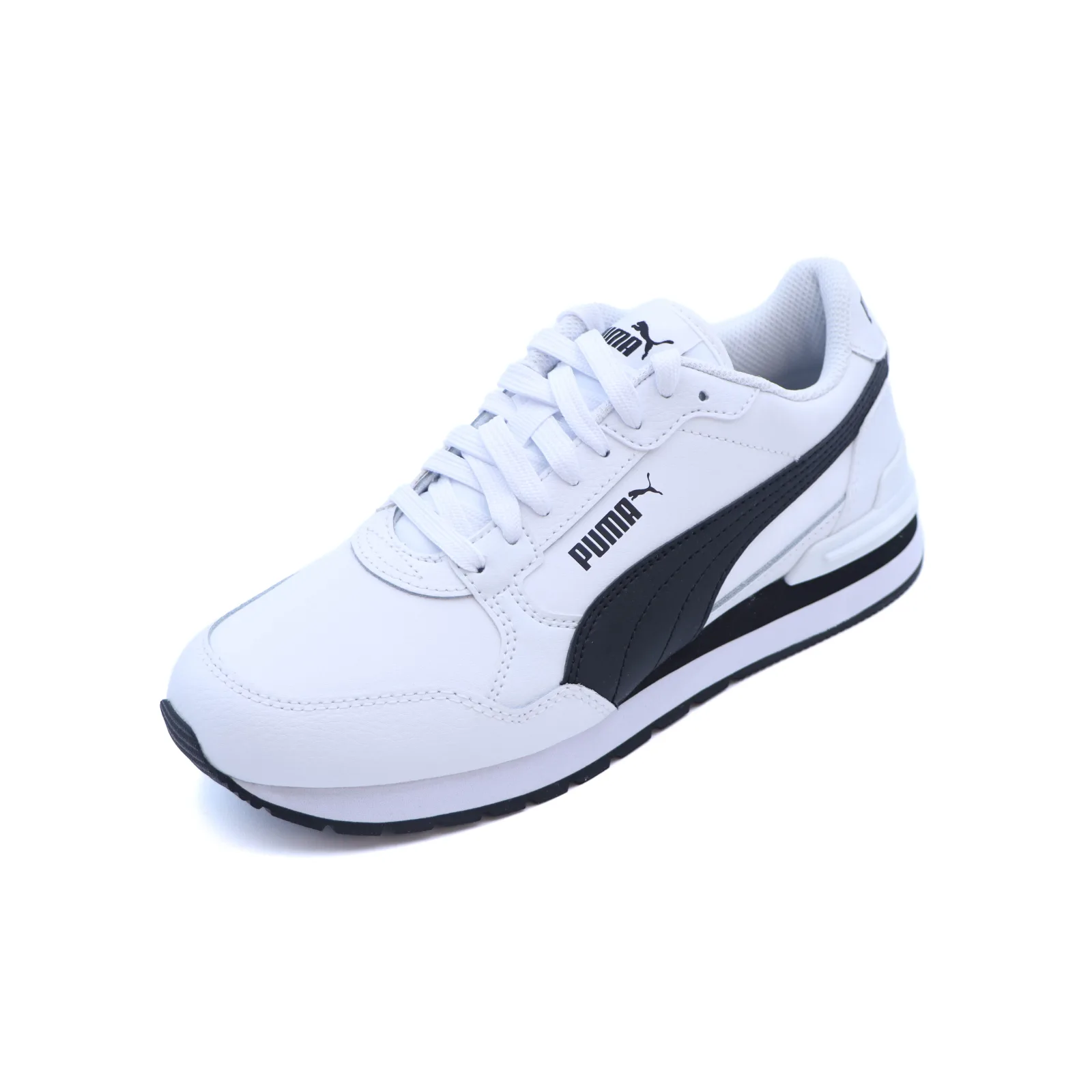 Tenis Puma St Runner V4 L Blanco / Negro