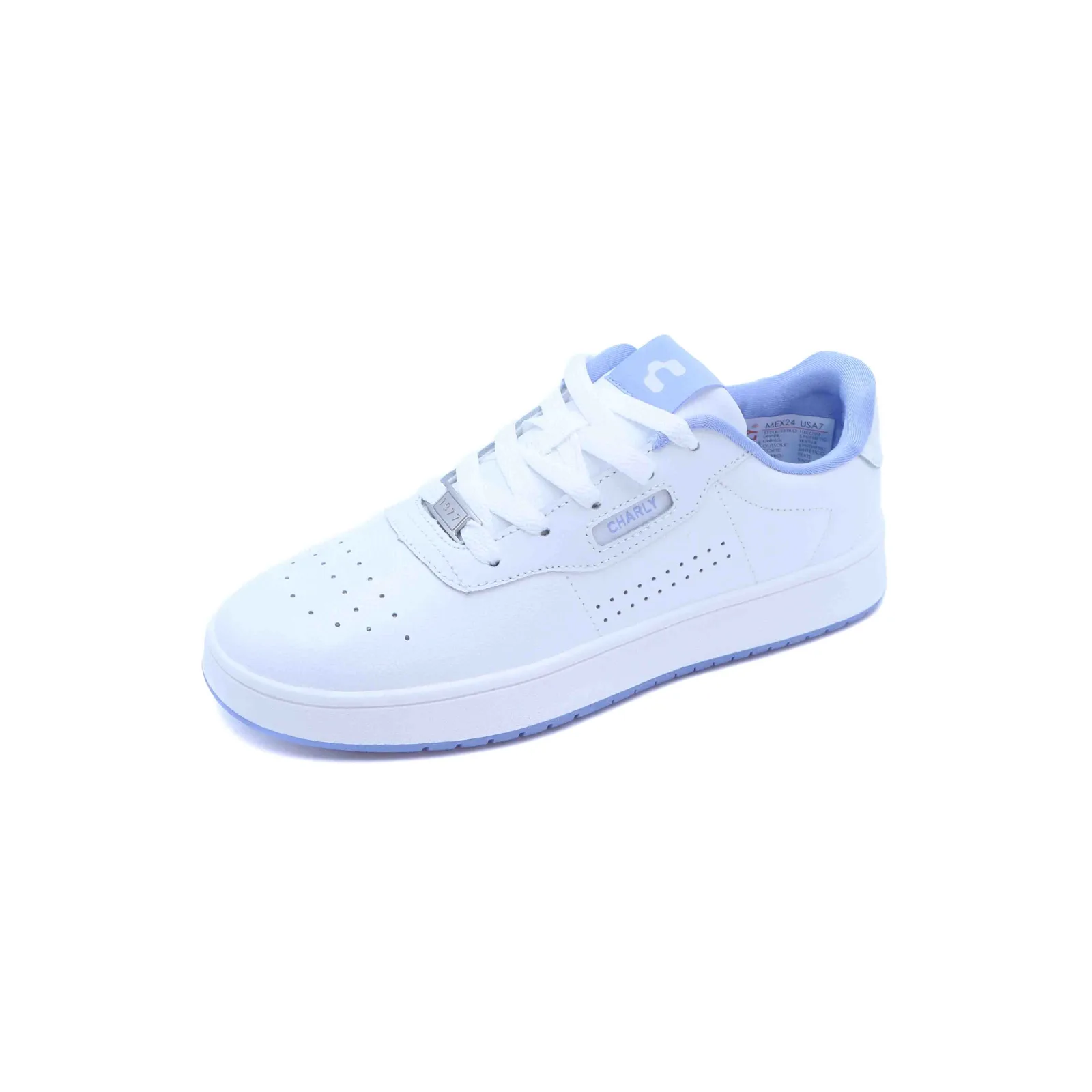 Tenis Charly 1059703004 Blanco / Azul