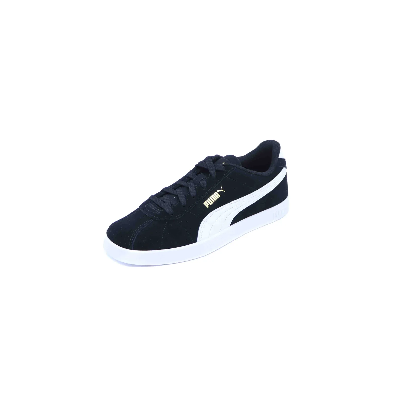 Tenis Puma Club Ii Jr Negro / Blanco