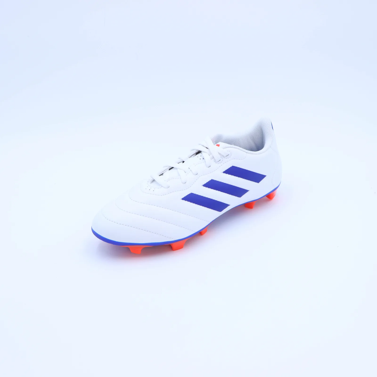 Tenis Adidas Goletto Iii Fg Blanco / Azul