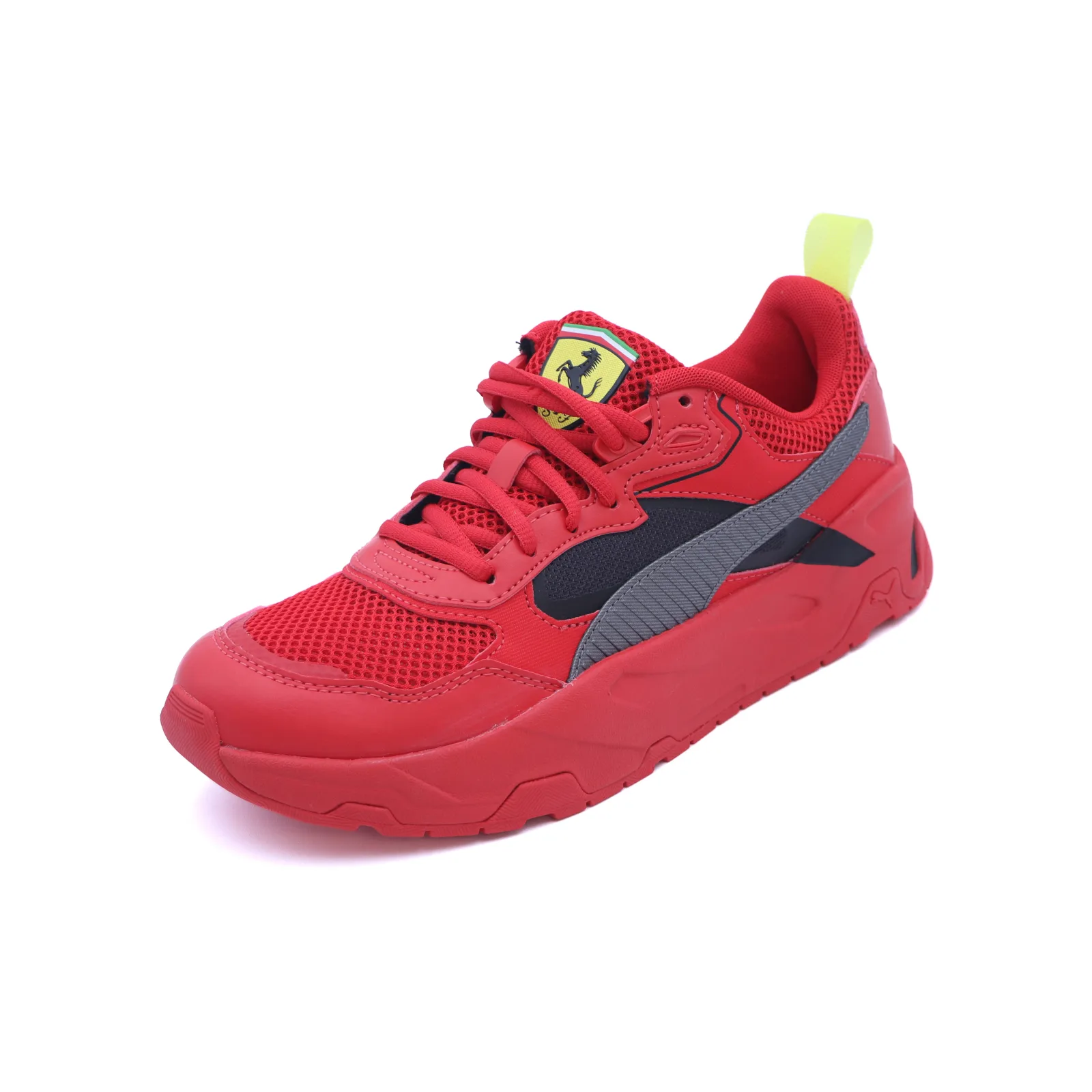 Tenis Puma Ferrari Trinity Rojo / Negro