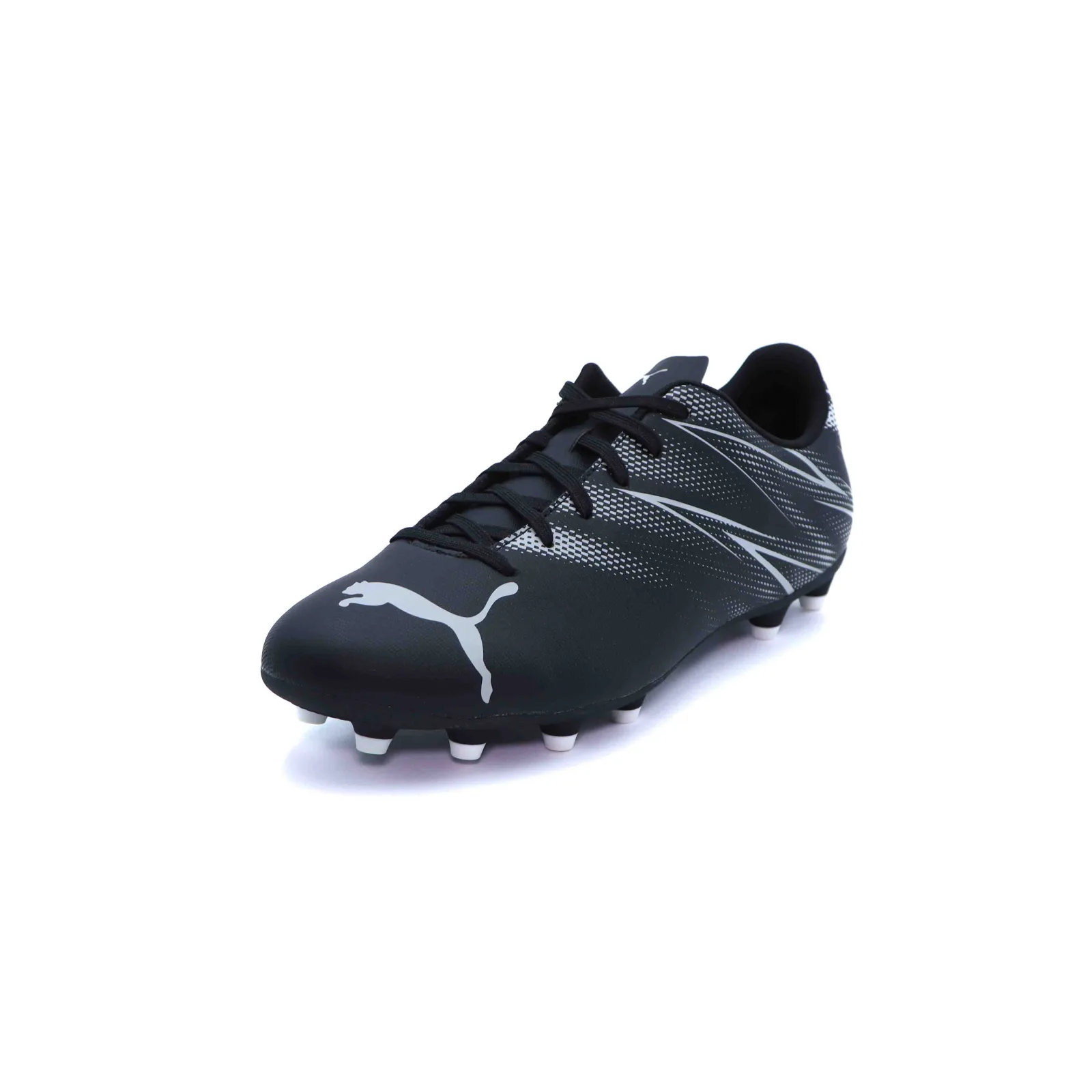 Tenis Puma Attanto Fg Negro / Gris