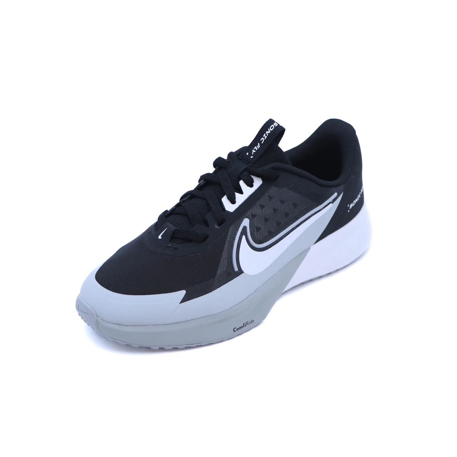 Tenis Nike Sonic Fly Negro / Blanco / Gris